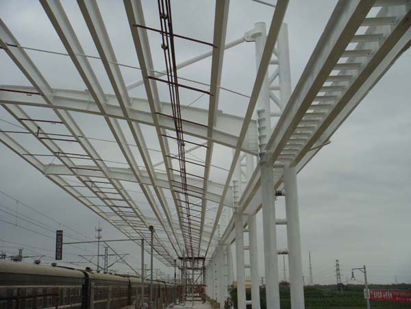 Tube Truss Railway Platform